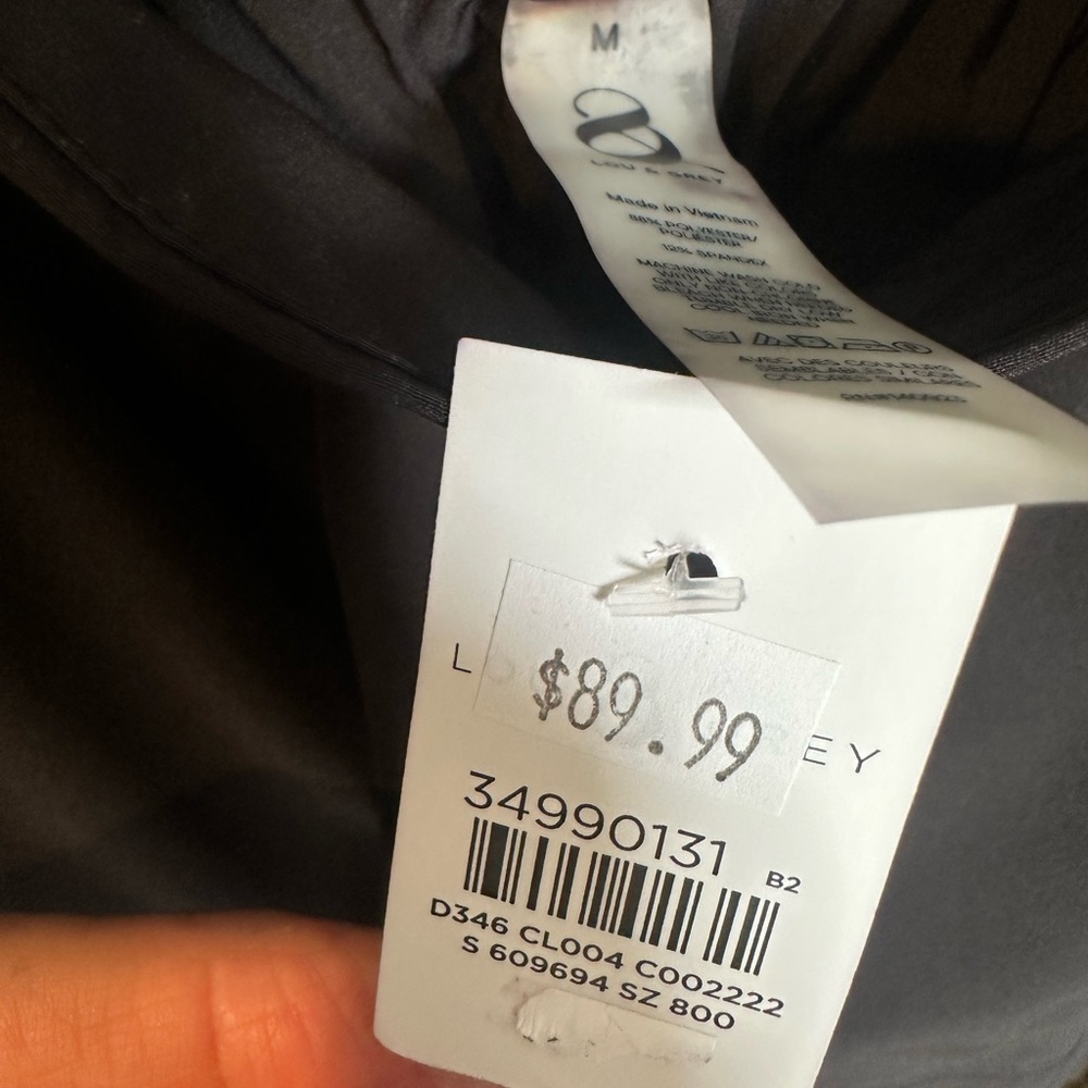 Lou & Grey Black Wide Leg Cargo Pants - Picture 5 of 8